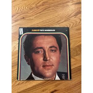 Angel Records Close-Up Fritz Wunderlich 2-LP Set 12" Vinyl Black Opera Arias